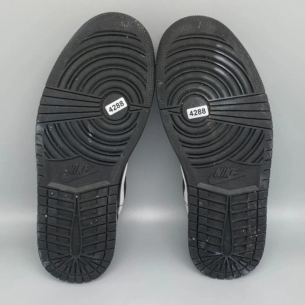 Jordan 1 Low Black White Basketball Shoes DV0990 001 Women’s‎ Sz 10